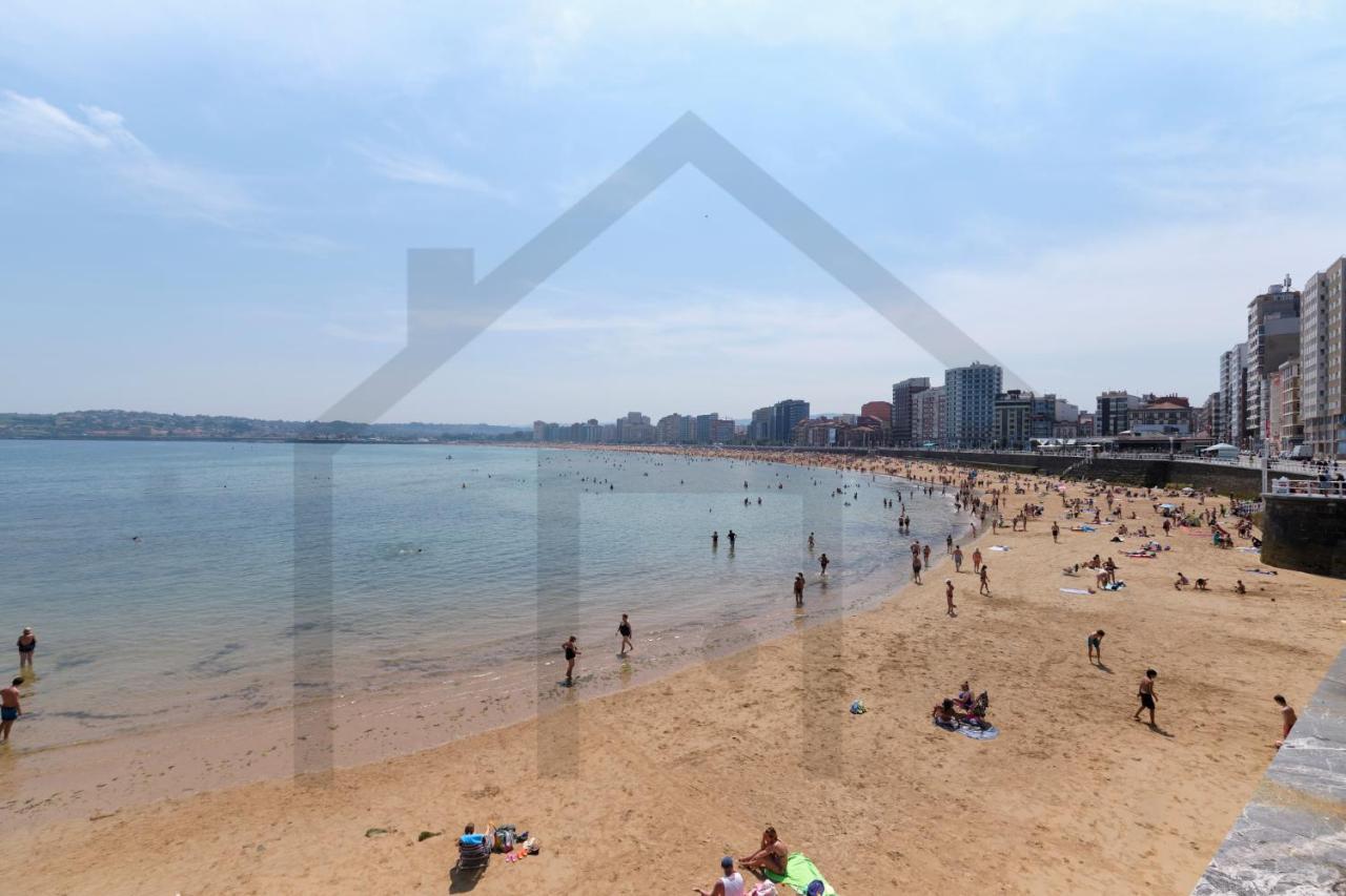 El Pixin - Apartamento De Gran Categoria En Хихон Экстерьер фото